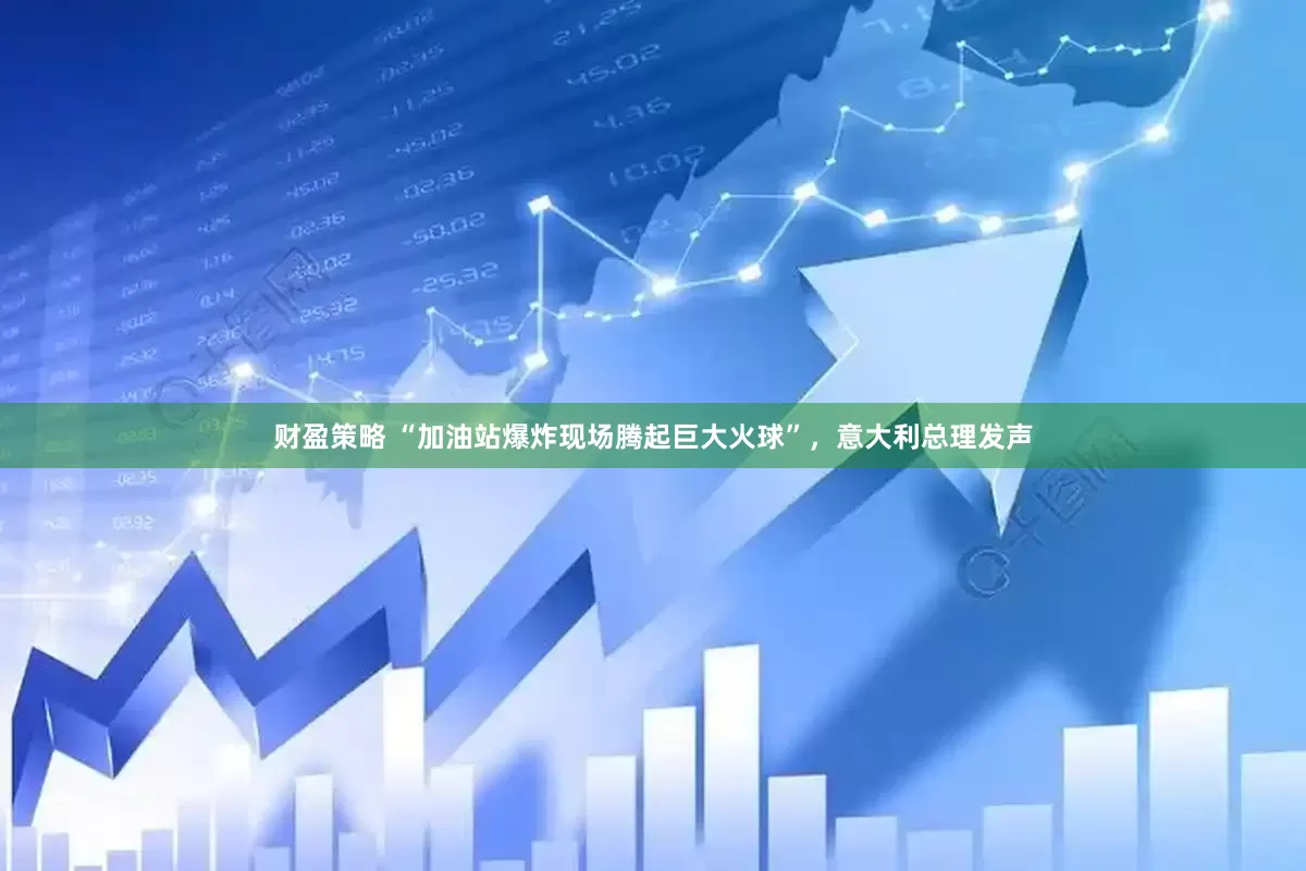 财盈策略 “加油站爆炸现场腾起巨大火球”，意大利总理发声